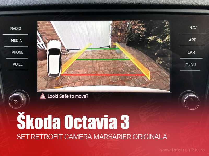 Cameră Marșarier Škoda Octavia 3 5E Cameră Spate Originală Highline