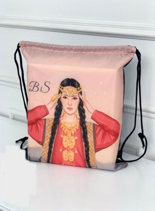 Сумка-шоппер в казахском стиле