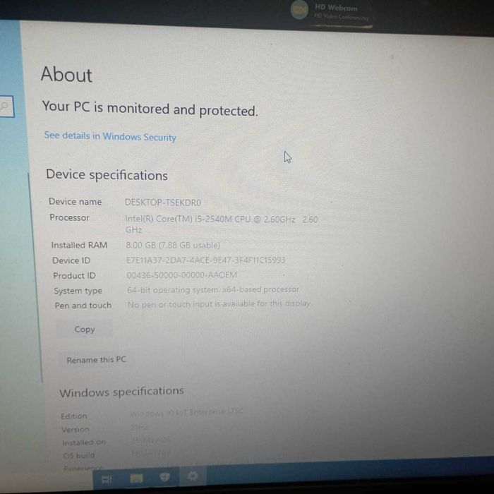 Ноутбук Core i5 HP ProBook 4540S полностью рабочий