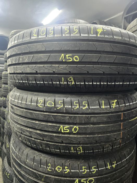 4x 205/55/17 VARA HANKOOK 2019 Stare excelentă