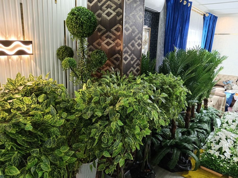 Суний гуллар. Суний дарахтлар. Искусственные дерево. Искусственные цве