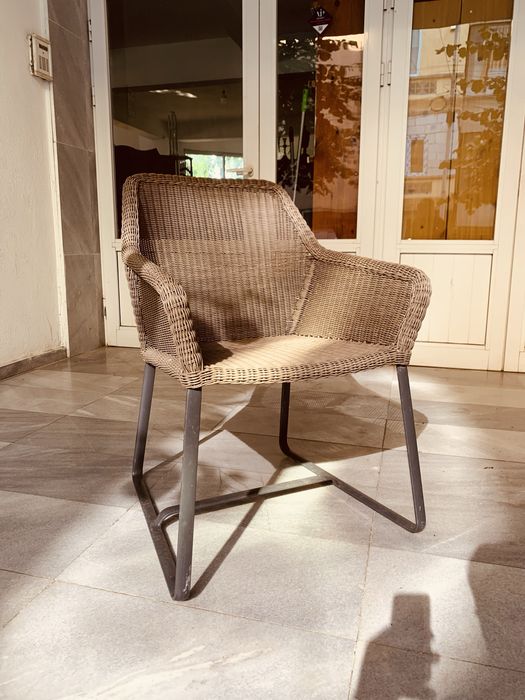 Градински стол Lisomme Loki от ратан