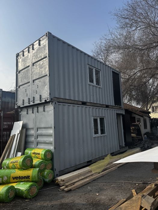 Жилой контейнер утепленный обшитый 20/40 тонн аренда/продажа