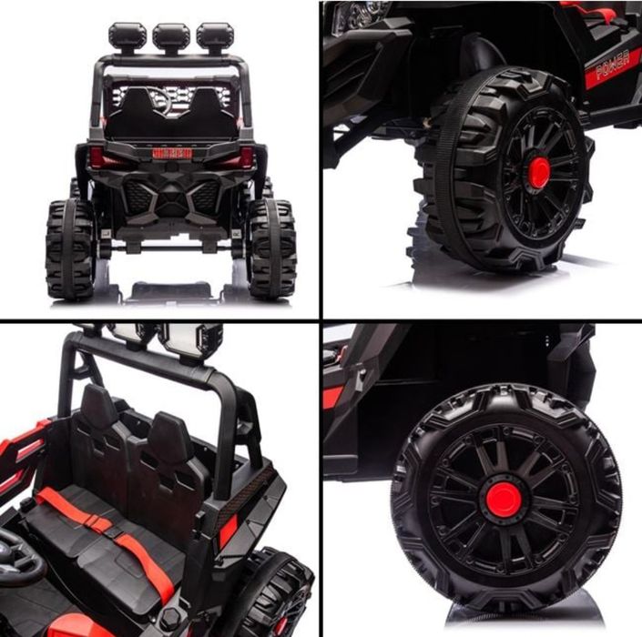 Двуместен акумулаторен off-road джип