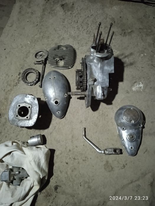 Продаеться новый мотор от мотоцикла м1а первый выпуск восход(кашка)