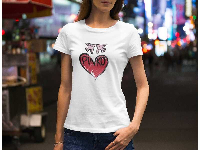 Тениски PINKO принт