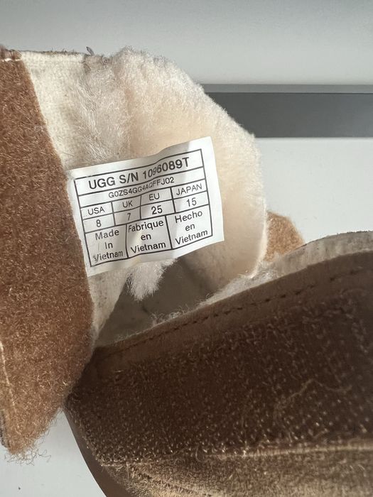 Детски велурени ботуши с вълнена вата UGG. Размер 25, стелка 15см.