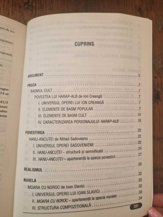 Ghid pregatire bacalaureat limba romana