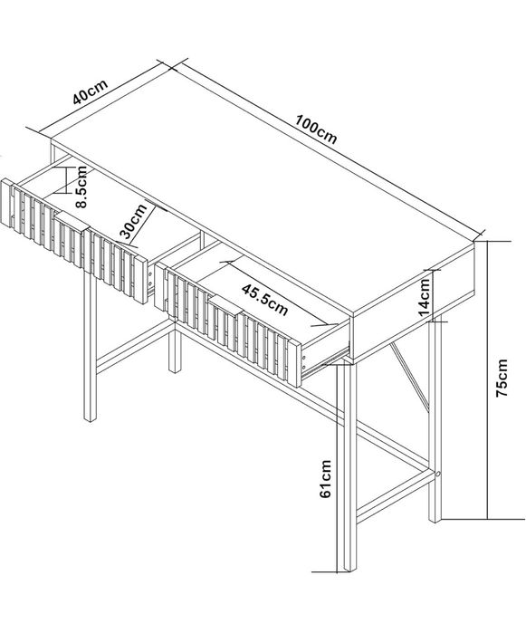Дамска тоалетка/шкаф/конзолна маса