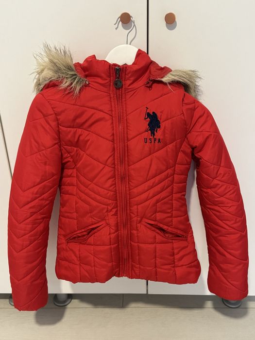 Geaca US Polo Assn. rosie nepurtata