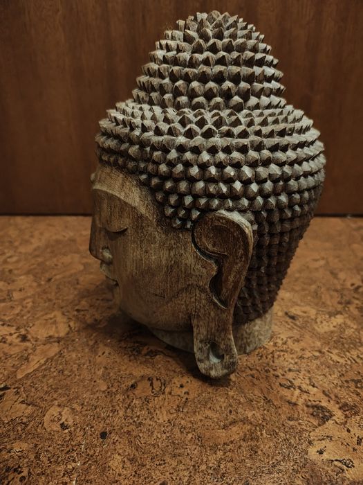 Автентична статуя бюст на Буда от о-в Бали