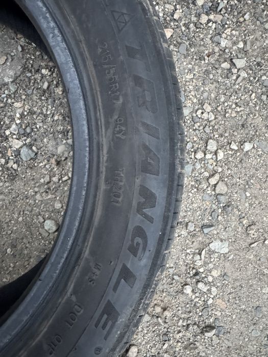 Продам комплект летних шин б/у 4шт.