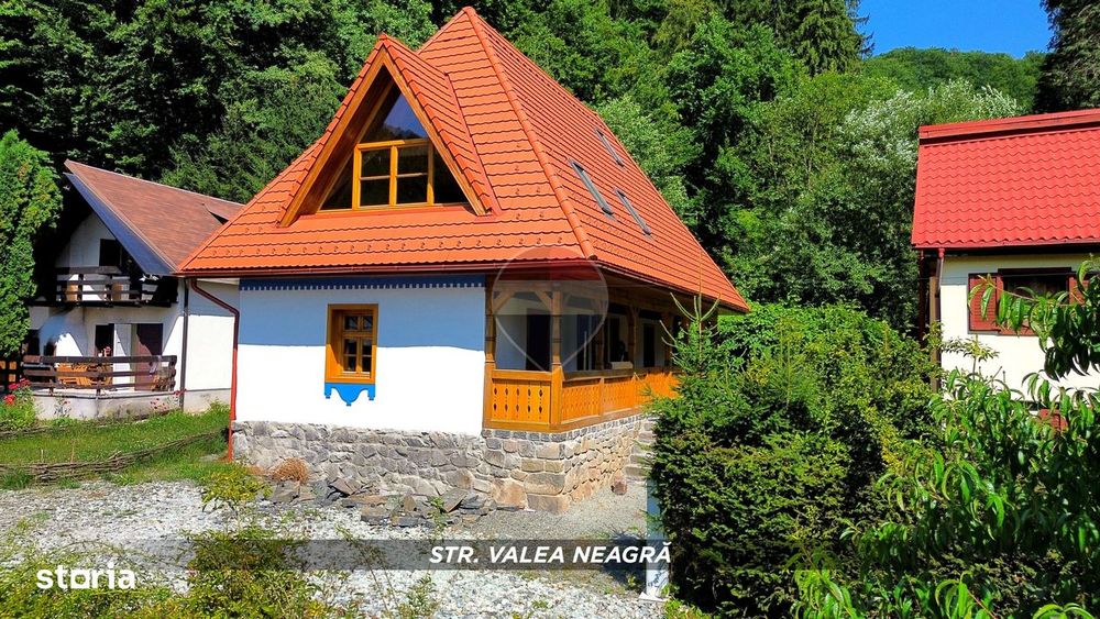 De Vanzare CABANA Valea Neagra, spre Statiunea Izvoare