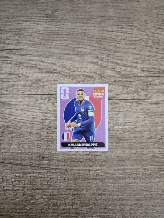 Panini extrastiker mbappe