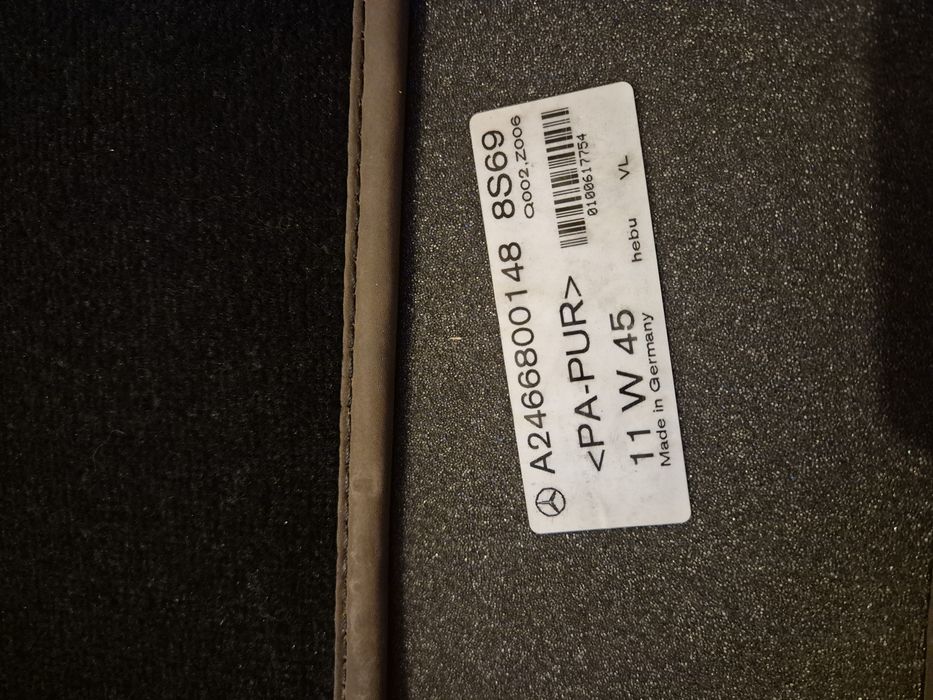 Set covorase mocheta originale Mercedes