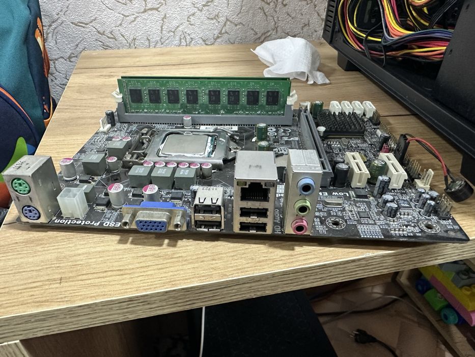 Материнская плата socket 1155 core i5 3470 + блок питание 2 шт.