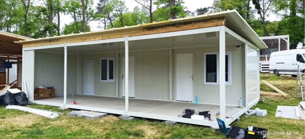 Сглобяема къща 42кв.м Контейнер за живеене Павилион Вила Бунгало