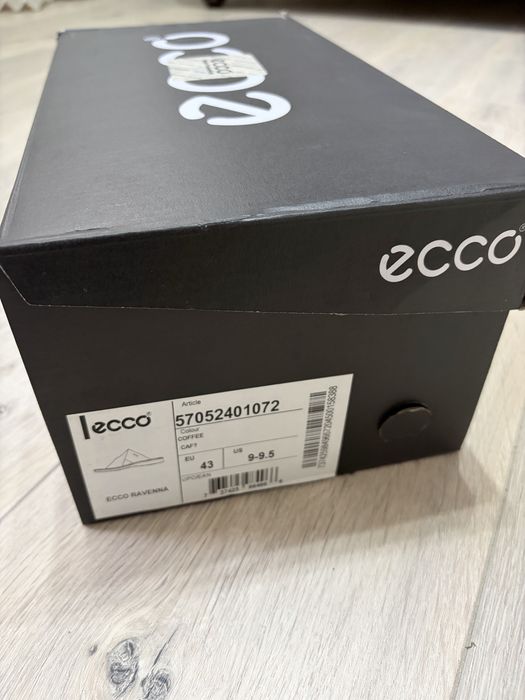 Кожаные Шлепанцы ECCO Оригинал