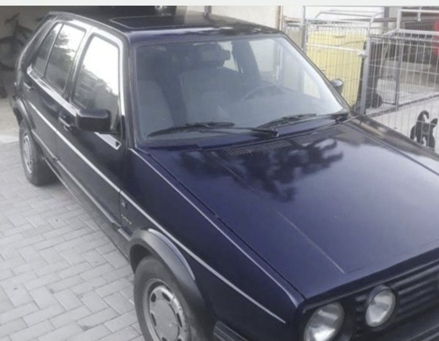 Volkswagen golf 2 syncro, tractiune integrala 4x4