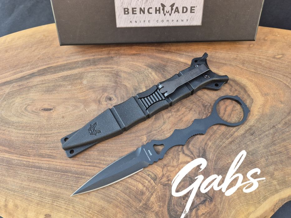 Нож Benchmade Socp Dagger с фиксирано острие и кания 176BK