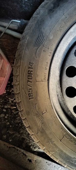 Диск с резиной аато