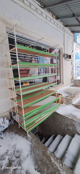 Стелаж прилавка Полки