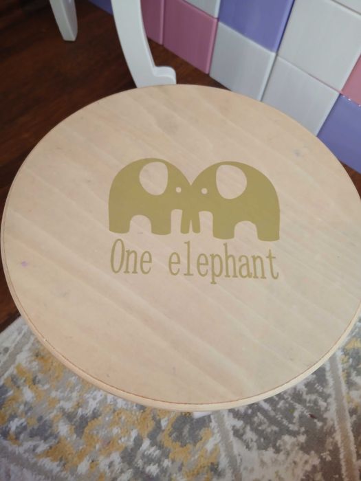 Детский туалетный столик деревянный