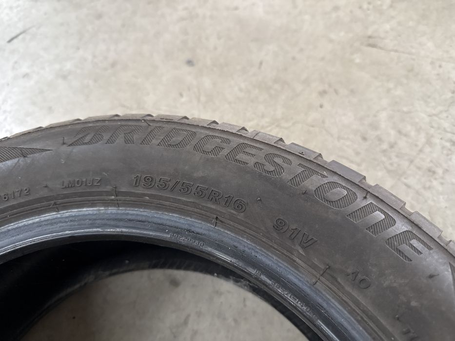 4бр. ЗИМНИ ГУМИ 195/55R/16 -BRIDGESTONE- DOT:3619-5.2мм.* 50€ за 4бр *