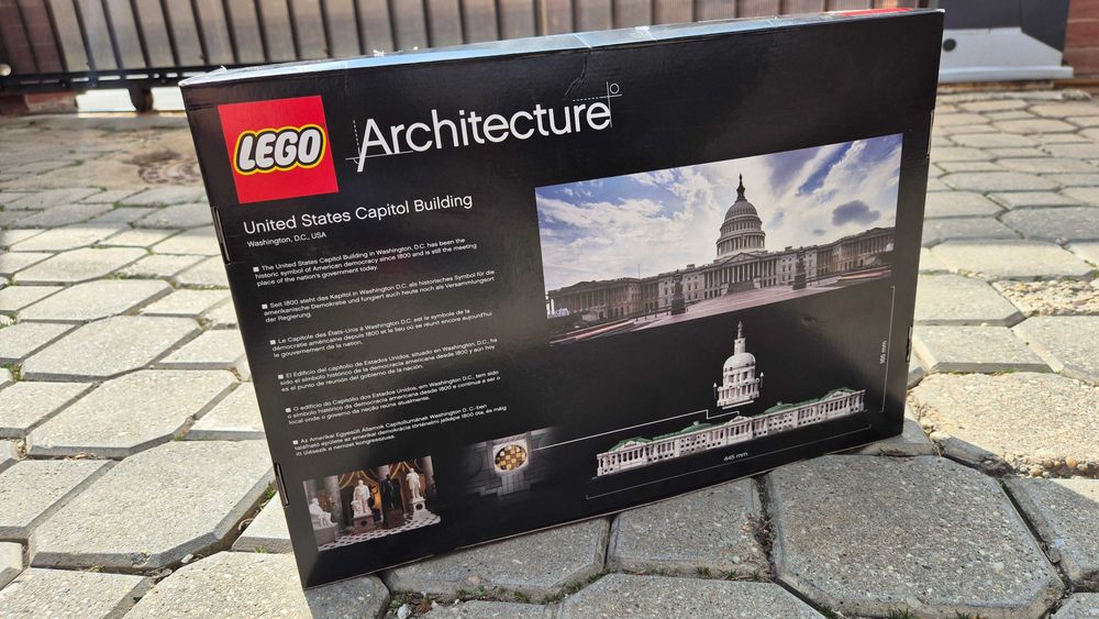 Lego Architecture US Capitol Building (21030) - SIGILAT,  retras 2019
