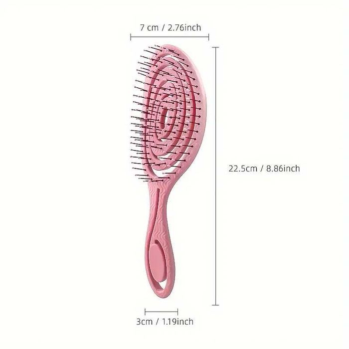 Масажна еко четка за коса