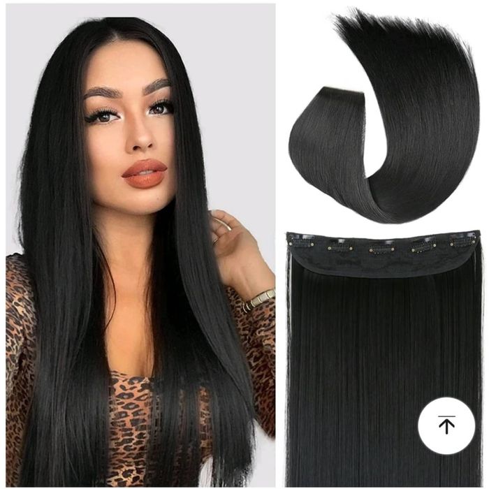 Черни треси екстеншън 21€