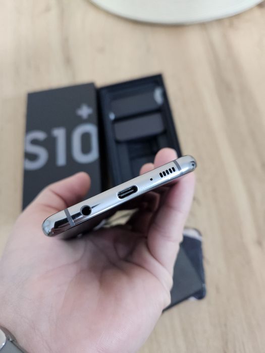 Samsung Galaxy S10 +, Dual SIM, 128GB, 8GB RAM,4G Ceramic Black