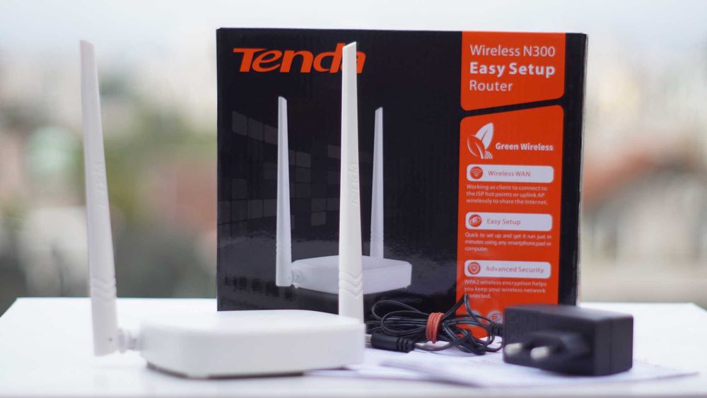 Wi-Fi Рутер Tenda N300