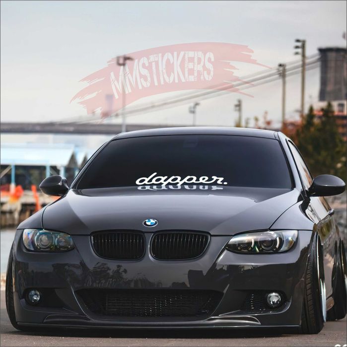 Стикер Dapper. за автомобил стилен