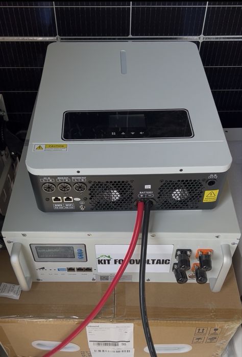 Kit Fotovoltaic complet cu panouri care produc cand este inorat
