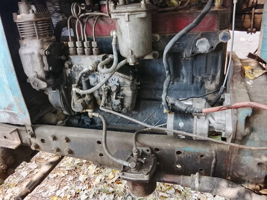 МТЗ 80+Пресс рулонник