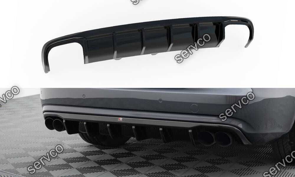 Difuzor bara spate Audi A4 B8.5 Facelift 2011-2015 v22 Maxton Design