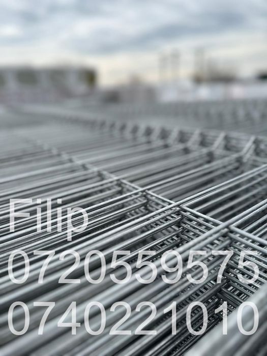 Plasa Bordurata zincata, panou Zincat - 3,5mm, 4,2mm,4,4mm 4,8mm