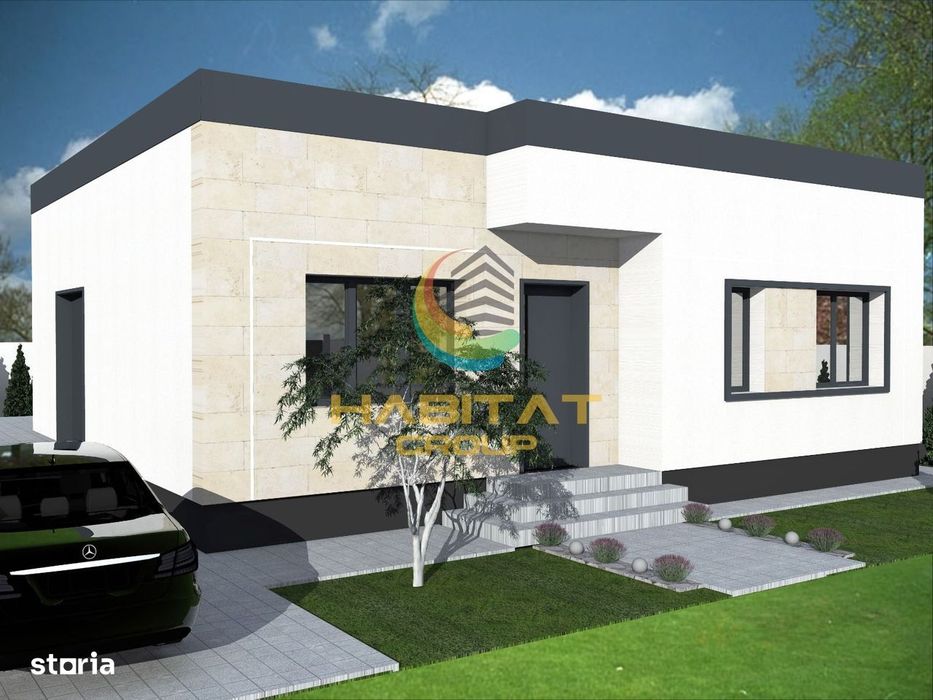 Casa pe parter | 3 dormitoare | Teren 434 mp | Comision 0%