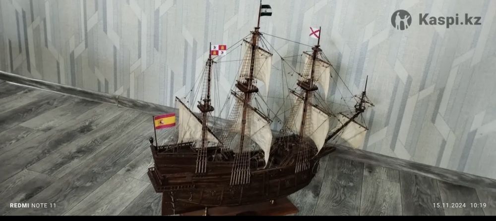 Продам модель корабля Андалусия