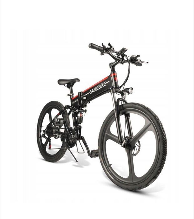 Bicicletă electrică Samebike 500 W, 48 V, 10.4Ah, 26", Negru