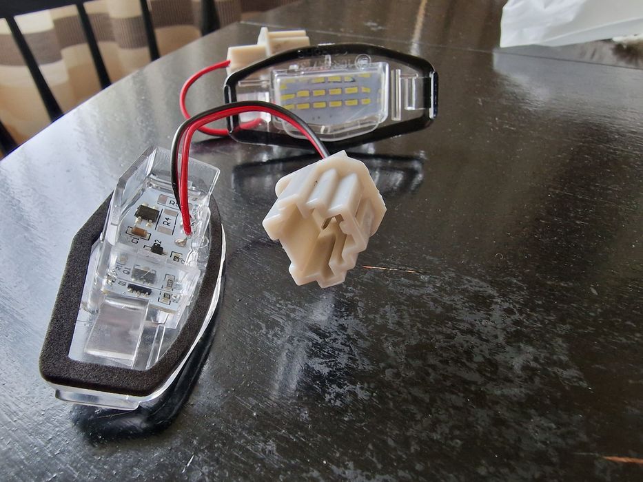 LED лампи за заден регистрационен номер Honda Accord, Jazz, CR-V, FR-V