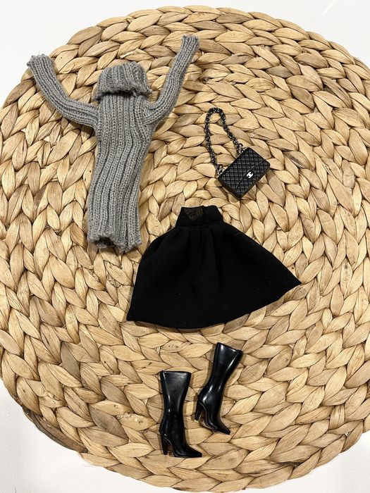 Лот комплект нови модни дрехи и аксесоари за кукла Барби Barbie