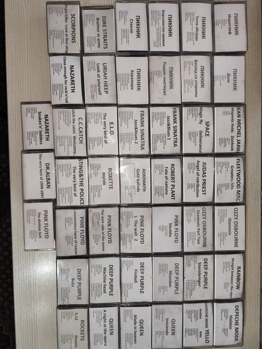 Продам аудиокассеты с записью