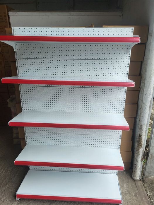Ново Търговско оборудване стелажи магазин супермаркет