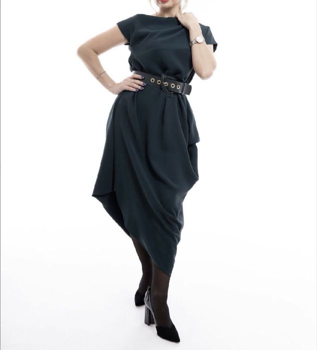 Платье вечернее зеленое