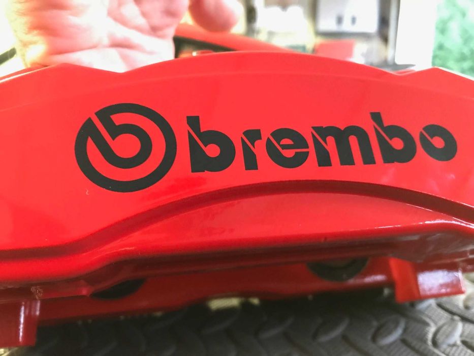 Стикери BREMBO спирачни апарати джанти porsche audi amg opel