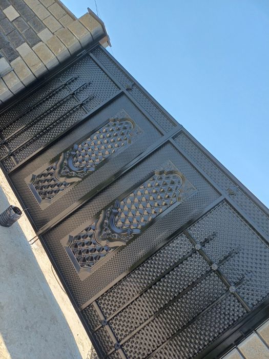 Ворота навес калитка