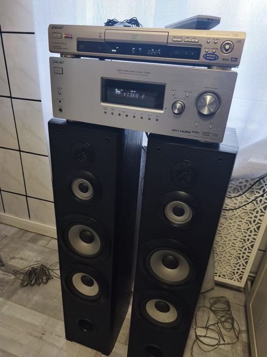 Boxe sony ss-f6000p Amplificator Sony STR DG510 video cd Sony DVP S354