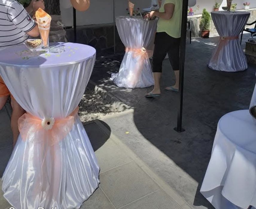 Дървени маси под наем